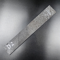 Заготовка для ножа из стали D-2 размеры: 300х40х2,5 мм